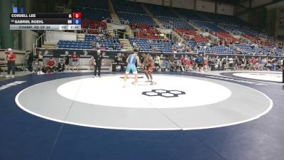 132 lbs Champ. Rd Of 64 - Cordell Lee, Alabama vs Gabriel Roehl, Minnesota