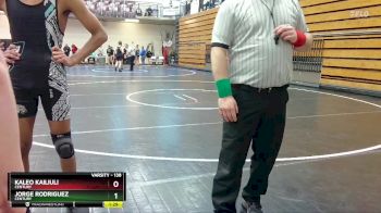 138 lbs Cons. Round 2 - Kaleo Kailiuli, Century vs Jorge Rodriguez, Century