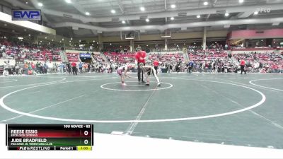 82 lbs Round 3 - Jude Bradfield, Mulvane Jr. Wrestling Club vs Reese Essig, Excelsior Springs