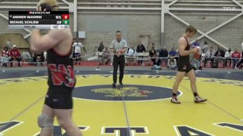 174 lbs Prelim - Michael Schliem, Johnson & Wales (RI) vs Andrew Maiorini, Wesleyan (CT)