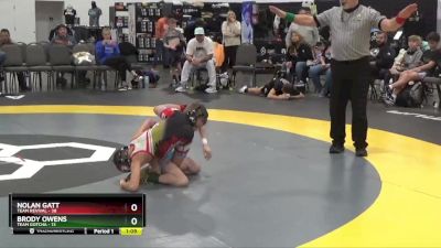 55 lbs Round 1 (8 Team) - Nolan Gatt, Team Revival vs Brody Owens, Team Gotcha