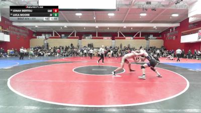 177 lbs Semifinal - Luca Moore, Amador Valley vs Jonah Bertoli, Cardinal Newman