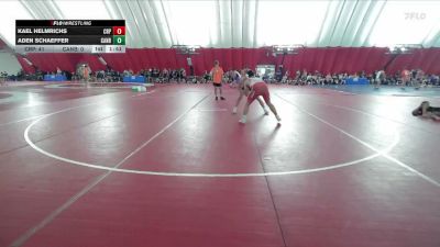 157 lbs Round 1 (8 Team) - Aden Schaeffer, Canton B vs Kael Helmrichs, Cedar Rapids Prairie