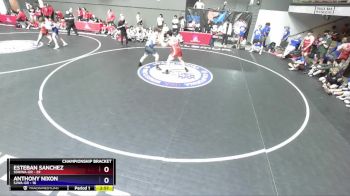 215 lbs Round 4 (16 Team) - Esteban Sanchez, SDIKWA-GR vs Anthony Nixon, SJWA-GR