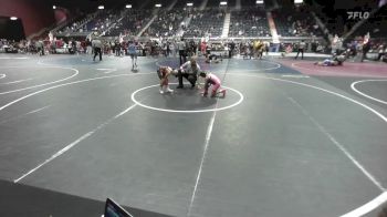 64 lbs Rr Rnd 3 - Tia Bohanan, OutKast Wrestling Club vs Kassie Quade, Heights Wrestling Club MT