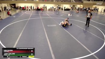 114 Championship Bracket Champ. Round 3 - Liam Collins, Prior Lake vs Ian Olson, Waconia
