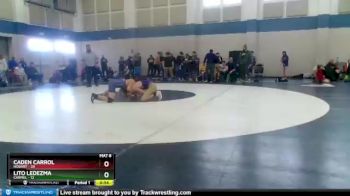 125 lbs Round 3 (4 Team) - Caden Carrol, Hobart vs Lito Ledezma, Carmel