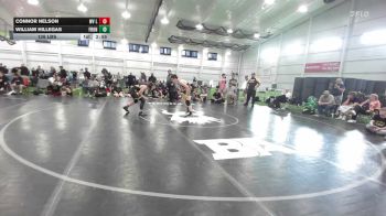126 lbs Semifinal - Connor Nelson, WV Lunatics - MS vs William Hillegas, Front Royal - MS
