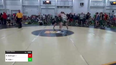 E-285 lbs Consolation - Reagan Bollinger, KY vs Noah Iobe, MI