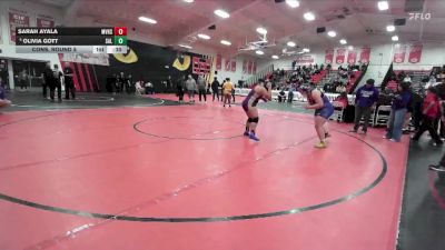 190 lbs Cons. Round 5 - Sarah Ayala, Mountain View vs Olivia Gott, Salinas