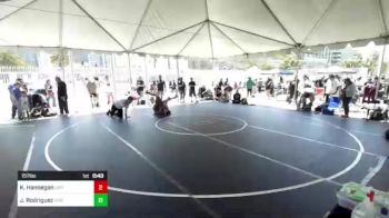 157 lbs Consi Of 16 #2 - Kilian Hannegan, Grit vs Jacob Rodriguez, Dog Pound WC