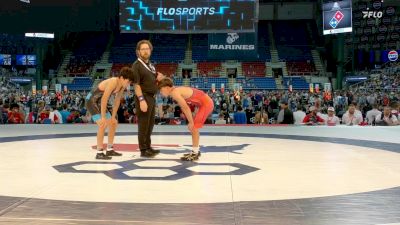 100 lbs Champ. Rd Of 32 - Jaxsen Vestal, IA vs Connor Griffin, CA