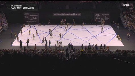 Icon Winter Guard "Los Angeles CA" at 2025 WGI Guard World Championships