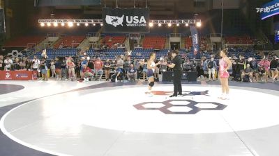 130 lbs Champ. Rd Of 64 - Lucia Schlapfer, MT vs Zorina Johnson, OR