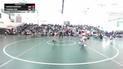 165 lbs Round Of 32 - Nathan Barroso, Daniel Hand vs Thomas Pink, Brookfield/Shepaug