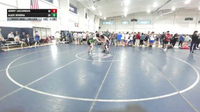190 lbs Consi Of 8 #2 - Jerry LeCureux, MI vs Alex Rivera, OH