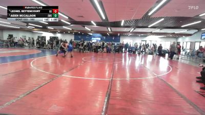 160 lbs Cons. Semi - Aiden McCallson, Suples Wrestling Club vs Leonel Bettencourt, Kuna Klub