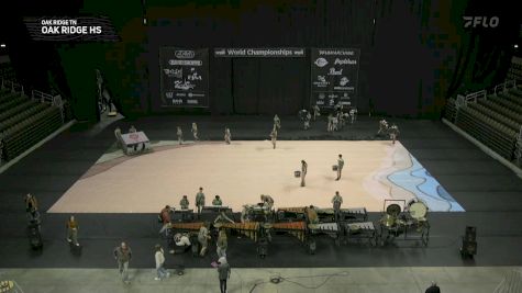 Oak Ridge HS "Oak Ridge TN" at 2025 WGI Percussion/Winds World Championships