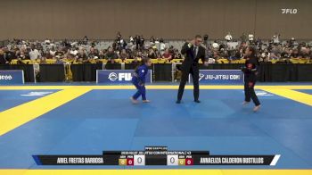 Annaeliza Calderon Bustillos vs Ariel Freitas Barbosa 2026 IBJJF Jiu-Jitsu CON International