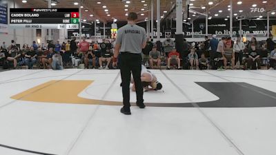 122 lbs Rr Rnd 5 - Caden Boland, LAW - HSC vs Peter Filli, Homegrown White - HSC