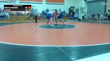 285 lbs Round 1 (6 Team) - Brody Chambers, Gypsum-Southeast Of Saline HS vs Dj Hund, Easton-Pleasant Ridge HS