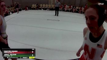 128 lbs Round 1 (8 Team) - Mayleigh Medberry, Team Iowa vs Evelyn Becher, Nebraska Red