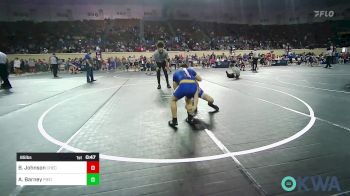 85 lbs Round Of 16 - Boede Johnson, Checotah Matcats vs Ayden Barney, Piedmont