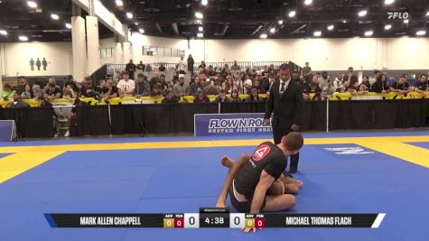 Michael Thomas Flach vs Mark Allen Chappell 2025 World IBJJF Jiu-Jitsu No-Gi Championship