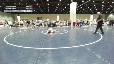 144 lbs Cons. Semis - True Woods, Big Game Wrestling Club vs Boone Smith, Mighty Bluebirds