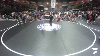 126 lbs Mathew Gonzalez, KCWA - Kern County Wrestling Association vs Jesse Rivera, CVWA - Central Valley Wrestling Association