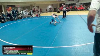 60 lbs Semis & 1st Wrestleback (8 Team) - Maximus Mauritz, Dassel-Cokato-Litchfield vs Jaden Abbott, Adrian