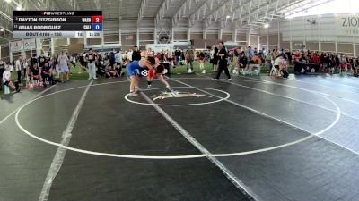 150 lbs Quarters - Dayton Fitzgibbon, Washington vs Jisias Rodriguez, California