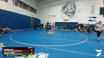 152 lbs Round 1 - Maecie Joy, North Big Horn Rams Wrestling vs Bailey Howe, Buffalo Outlaws Wrestling Club