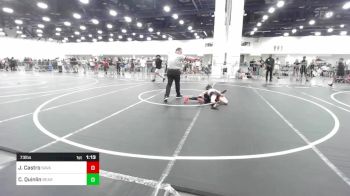 73 lbs Round Of 16 - Jeremiah Roman Castro, Savage House WC vs Cael Quinlin, Bear Cave WC