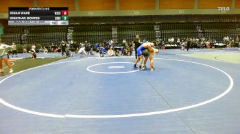 157 lbs Consi Of 8 #1 - Jonah Ware, Wasatch vs Jonathan Montes, Grandview