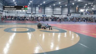 50 lbs Champ. Round 2 - Thomas Price, JET vs Macklyn Motley, Warmup Gang Wrestling Club