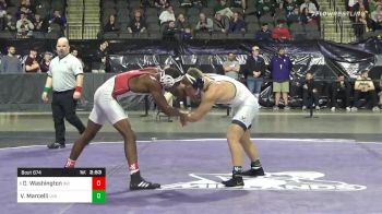 174 lbs Consolation - Donnell Washington, Indiana vs Victor Marcelli, Virginia