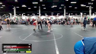 100 lbs Round 6 (8 Team) - Curtis Cubbage Jr., Terps East Coast Elite vs Anthony Hawks, Mat Warriors