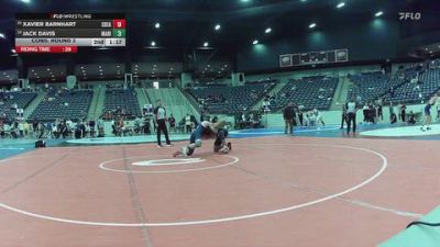 165 lbs Quarterfinal - Jeremy Amrhein, Cleary University vs Braden Getz, Marian University