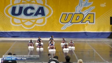 Studio 22 - Tiny Pom [2026 Tiny - Intermediate - Pom Day 1] 2026 UDA Chicagoland Dance Challenge