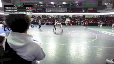 165 lbs Quarterfinal - Ronan Brown, Owyhee vs Ryan Matysek, Ridgevue