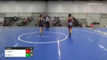 80 lbs Prelims - Deven Lopez, Colorado Xtreme vs Mikey Ruiz, SWAT Black