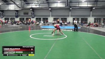 133 lbs 5th Place Match - Constantine Gehring, Gannon University vs Chase McLaughlin, Gannon University