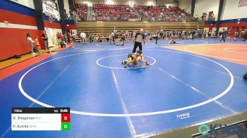 73 lbs Quarterfinal - Robert Stegeman, Tulsa Blue T Panthers vs Pistol Autrey, Keystone Kids