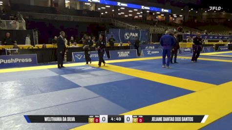 Jeliane Dantas Dos Santos vs Welithania Da Silva 2026 Pan Jiu Jitsu IBJJF Championship