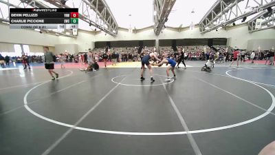 134-H lbs Consi Of 8 #1 - Devin Pellizzi, Vougar Honor Wrestling vs Charlie Piccione, Streaks Wrestling Club