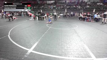 70 lbs Quarterfinal - Gavin Petraglia, Steel Valley Renegades vs Colton Collins, Wrecking Crew Wrestling Academy