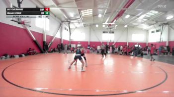 133 lbs Cons. Round 3 - Jay Everhart, Simpson University vs Isaiah Cruz, Cerritos College