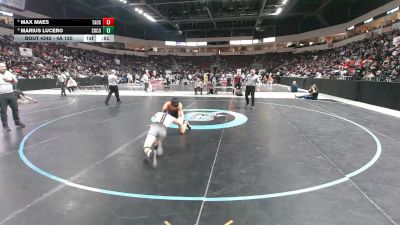 4A 120 lbs Cons. Semi - Max Maes, Taos vs Marius Lucero, Socorro