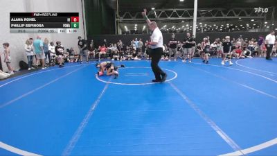 56 lbs Round 3 - Phillip Espinosa, POWA vs Alana Rohel, Iron Horse